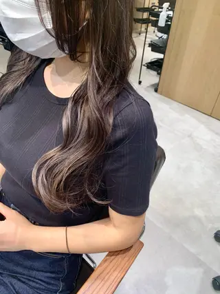 ロング カラー natsu fujinoのヘアスタイル
