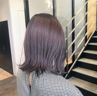 ミディアム カラー パーマ ヘアアレンジ キッズ ネイル stylist 🌸 kana.のヘアスタイル
