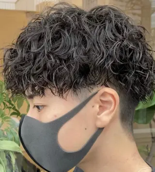 パーマ 華Hanaプロカラー ヘアカラー専門店のヘアスタイル