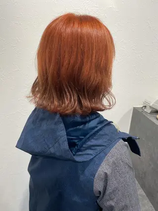 ミディアム カラー 🤍2nd🤍田所 美希のヘアスタイル