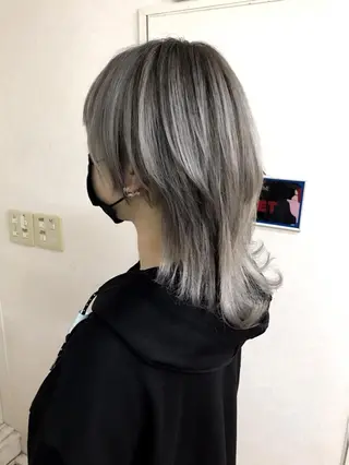 ミディアム カラー キッズ 三輪 太一のヘアスタイル