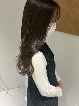 ロング 透明感カラー/ 髪質改善/裏田 遊のヘアスタイル