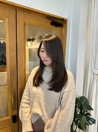ロング 縮毛矯正＆髪質改善 特化/ゆいのヘアスタイル