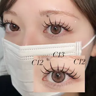 マツエク・マツパ GALN💛mami バインドロックのマツエク・マツパデザイン