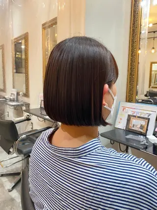 ショート カラー パーマ 似合わせカット 店長☀️前田一樹のヘアスタイル