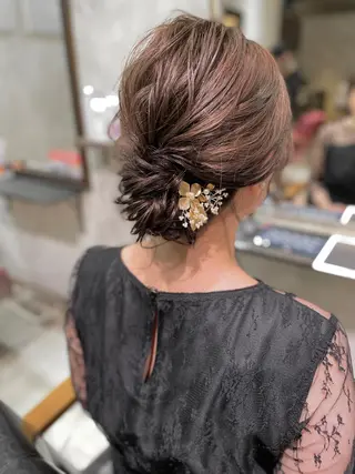 ミディアム 内藤 まどかのヘアスタイル