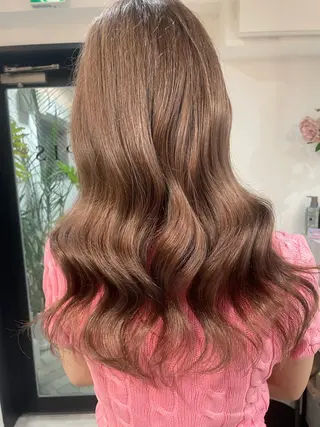 セミロング 副島 響のヘアスタイル
