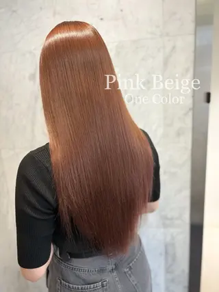 ロング カラー ヘアアレンジ 二ヶ月綺麗なデザイン カット/星野六三四のヘアスタイル