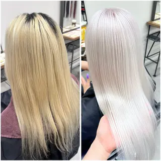 セミロング カラー MAKO ❤️‍🔥NEXTのヘアスタイル