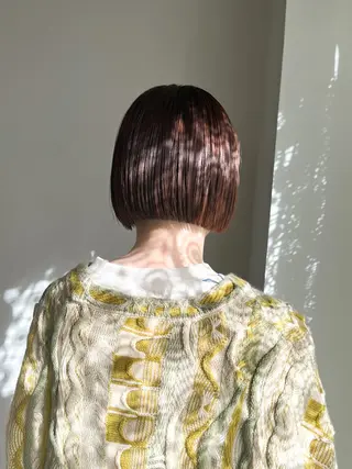 ミディアム カラー Memories 銀座のヘアスタイル