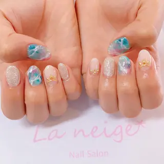 ネイル La neige* yuki 🐩🌙のネイルデザイン