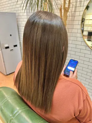 ロング カラー 石井 佑樹のヘアスタイル