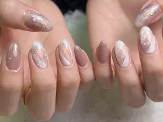 ネイル lucky nail 歌舞伎町のネイルデザイン