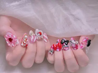 ネイル 長さだし専門店 M2　rikaのネイルデザイン