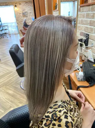 ミディアム カラー 再現性◎✨艶髪🔆 川﨑友稀のヘアスタイル