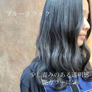 セミロング カラー 艶髪と透明感を ‼️/若林のヘアスタイル