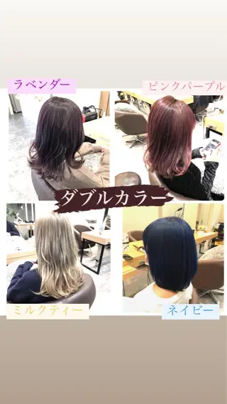カラー 似合わせカットカラー 望月一生のヘアスタイル