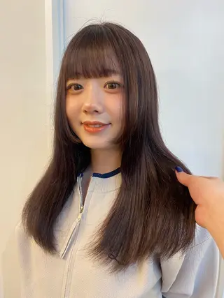 ロング カラー ichika/福岡 /透明感カラー🤎のヘアスタイル