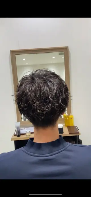 パーマ メンズ LUCUA 恵比寿所属・ダメージレス縮毛矯正 /カラー/あさみ🌈のヘアスタイル