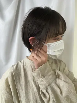 ショート 早瀬裕之 パーマのヘアスタイル