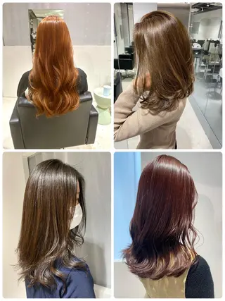 セミロング パーマ MUK ムクのヘアスタイル