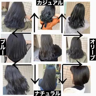 カラー ブリーチなしで 全国から予約殺到♡のヘアスタイル