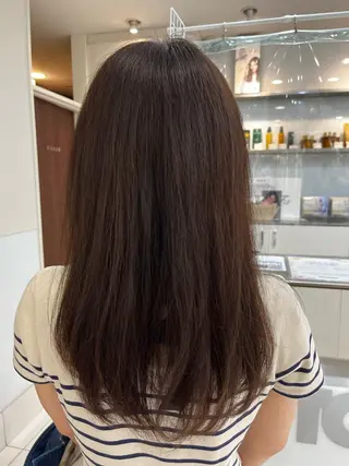 ロング カラー 小野 達己のヘアスタイル