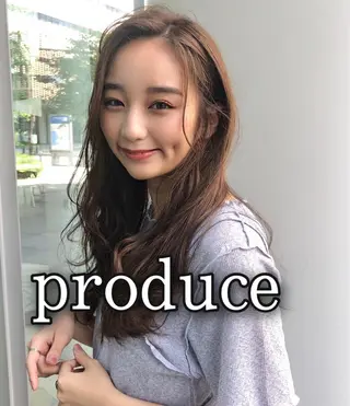 ロング カラー 美容室 HAKUAのヘアスタイル