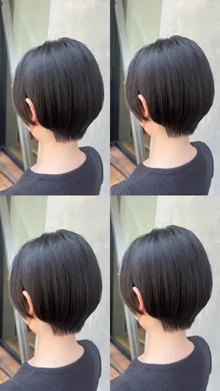 ショート コバヤシ ラムのヘアスタイル