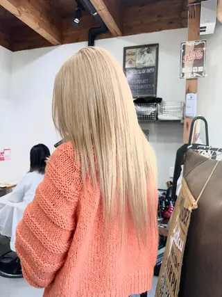 ロング カラー 💖艶・ブリーチ 透明感miyu💖のヘアスタイル