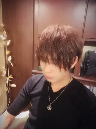 ショート メンズ RICK Trick所属・セット&メイク RICK trickのヘアスタイル