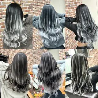 ロング カラー ギャルの革命児 秀斗のヘアスタイル