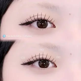 マツエク・マツパ Konoka 𐙚⸝⸝꙳のマツエク・マツパデザイン