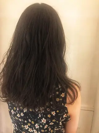ロング カラー 清水　ちひろ ✄トップスタイリストのヘアスタイル