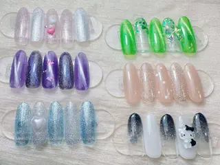 ネイル マジック ミラーのネイルデザイン