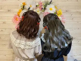 ヘアアレンジ ヘアメイク エンカレッジのヘアスタイル