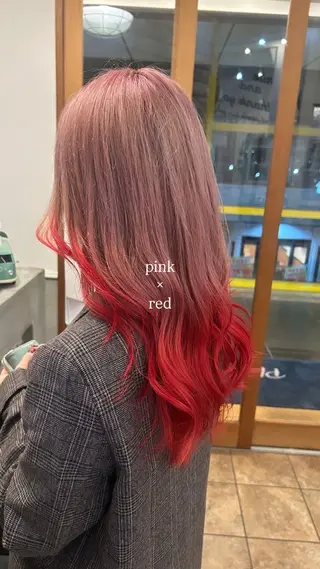 ロング カラー 🦋韓国風レイヤー 🦋AYANE⁎⁺˳のヘアスタイル