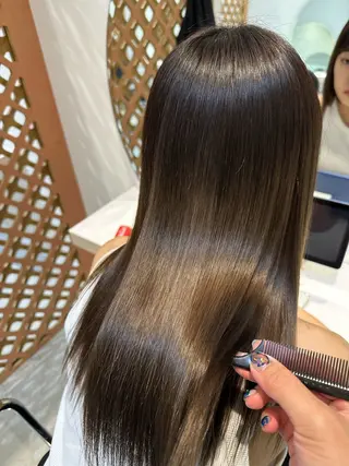 ミディアム AYAKA 下北沢suuのヘアスタイル