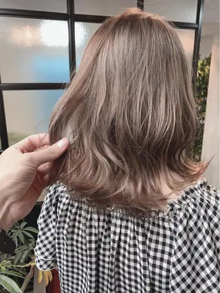 カラー なかの たくみのヘアスタイル