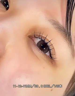 マツエク・マツパ マキノ キョウカのヘアスタイル