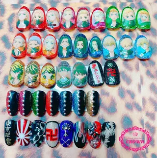 ネイル CROWN プライベートサロンのネイルデザイン