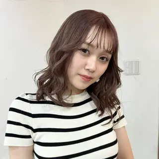 ミディアム エクステモデル募集 💗大阪梅田/川上のヘアスタイル