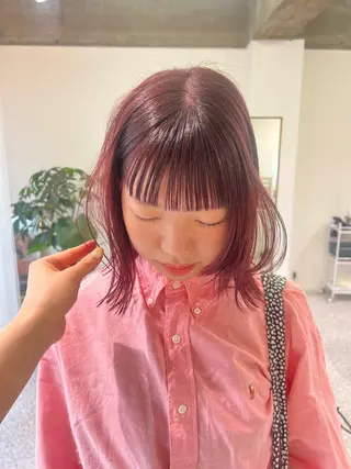 ミディアム cher. naoのヘアスタイル