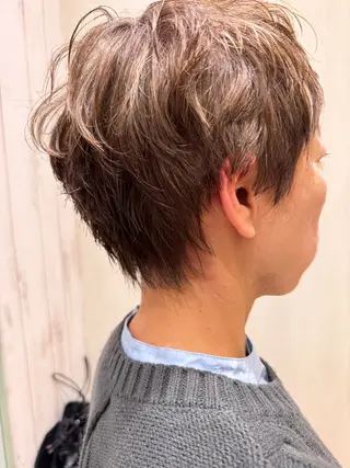 ショート 内藤　宏紀 tidasmileのヘアスタイル