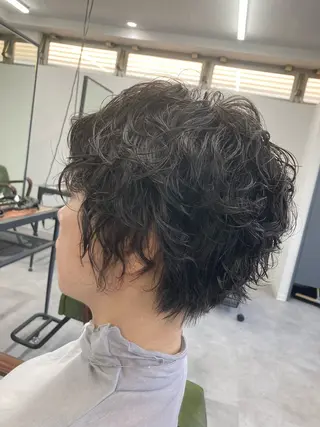 ショート パーマ SHAFT Ieiriのヘアスタイル