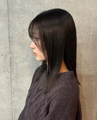 カラー manami/艶髪 /くすみカラーのヘアスタイル
