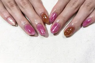 ネイル kiii.__ ✴︎*のネイルデザイン