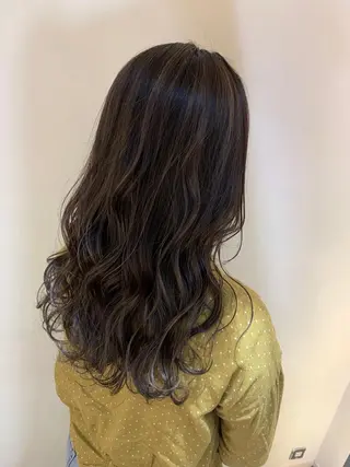 セミロング カラー 中塚 義人のヘアスタイル