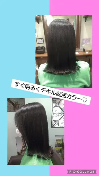 カラー エルメ NORIEのヘアスタイル