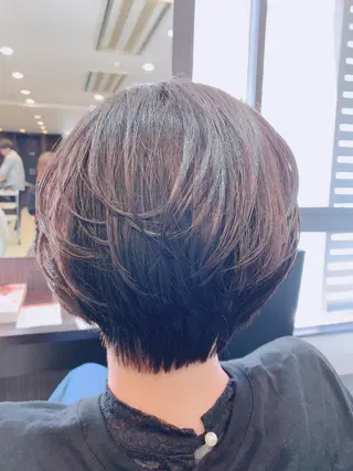 ショート 藤本 麻衣のヘアスタイル